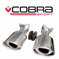 LR10 Cobra Sport Landrover Range Rover Sport 2005-09 Oval Tailpipes, Cobra Sport, LR10